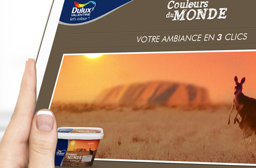 Exemple projet Outil d’aide à la vente Dulux