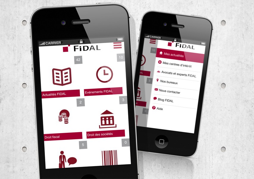 Exemple projet application FIDAL