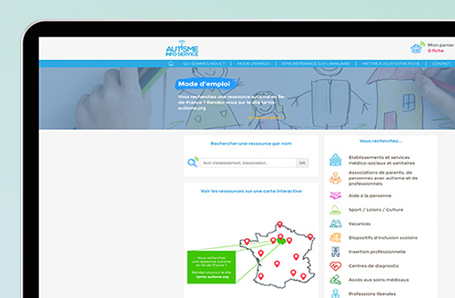 Exemple Site Autisme Info Service