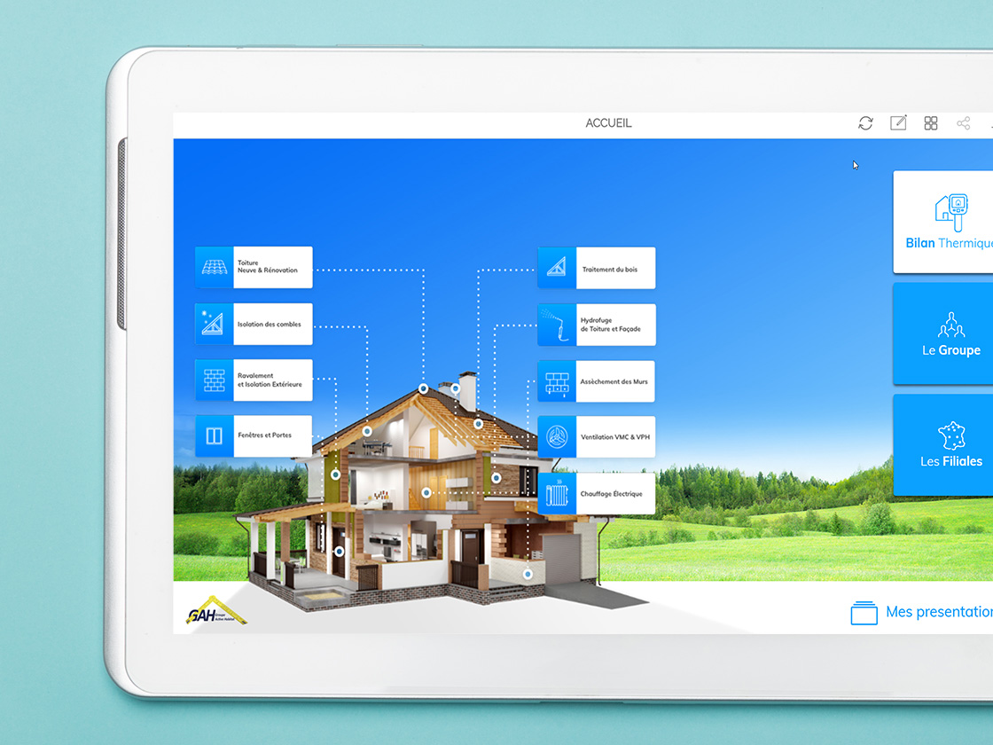 application gah expert rénovation
