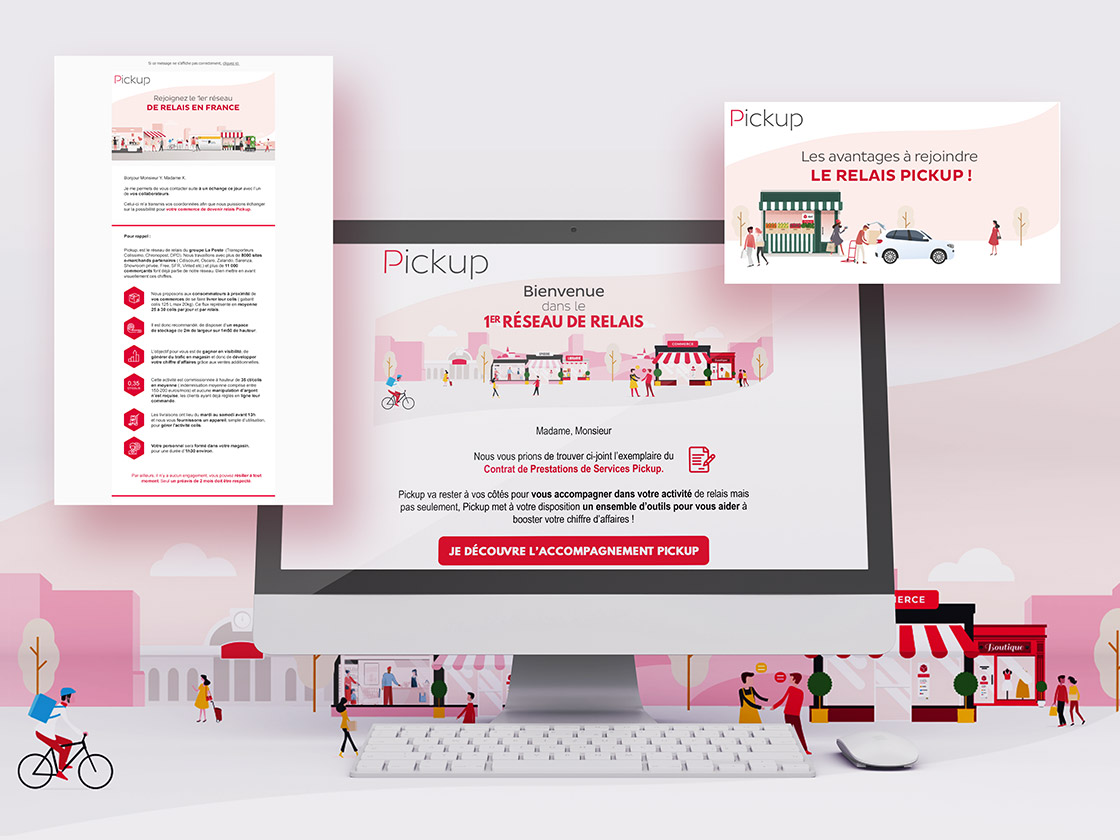 Projet d'emailing pour PickUp