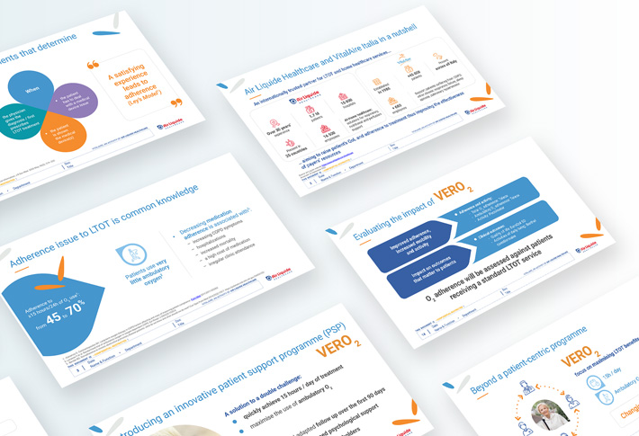 Réalisation Google Slides Air Liquide