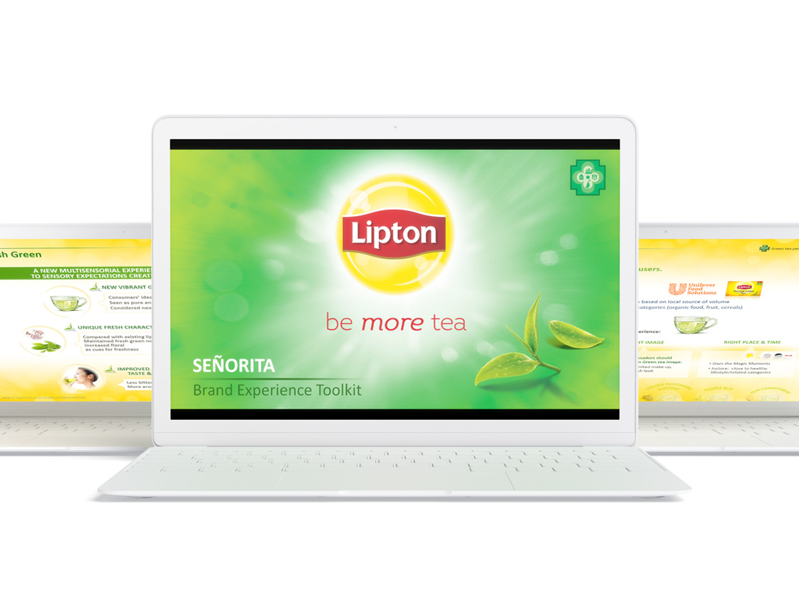 Projet de présentation PowerPoint pour LIPTON